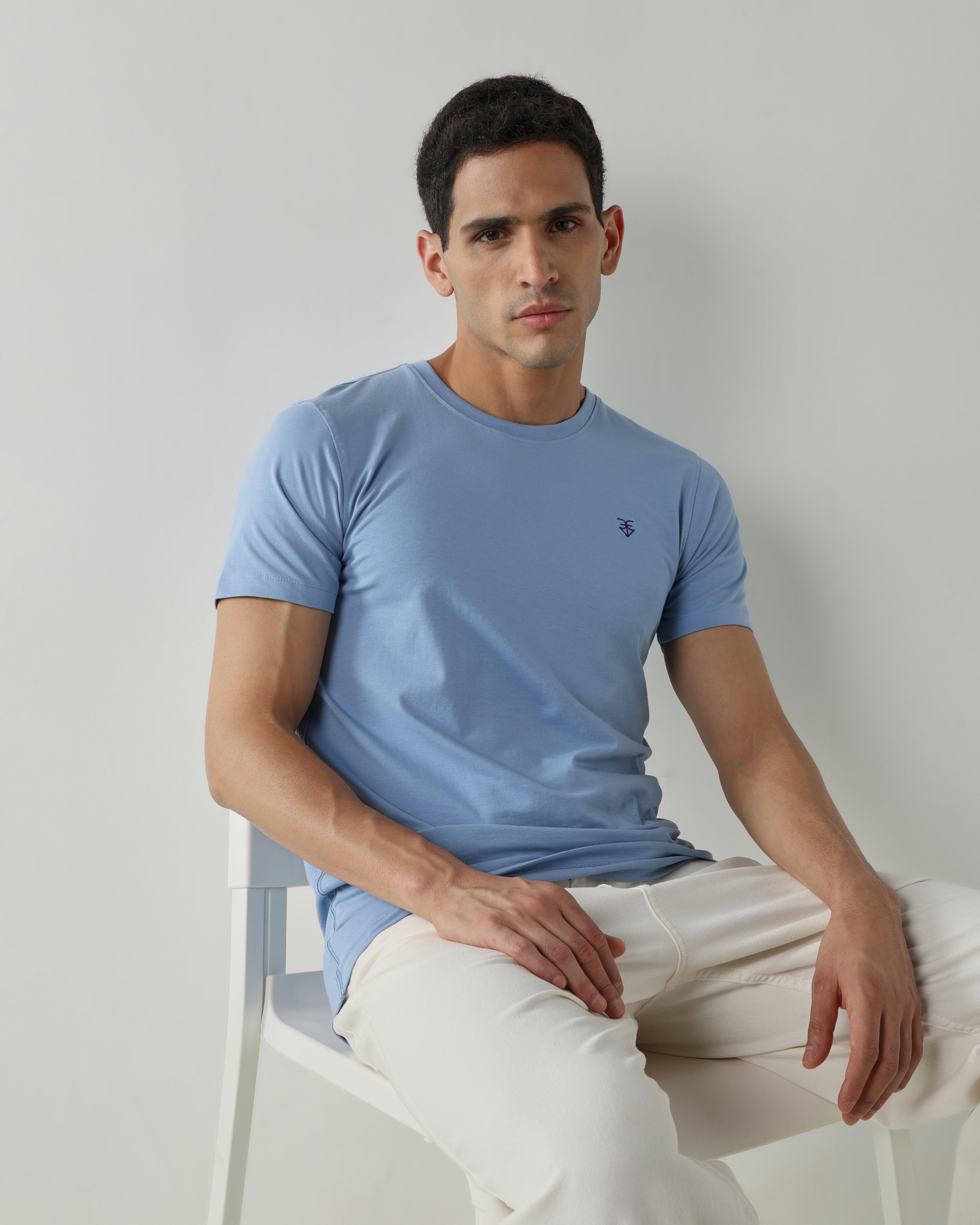 Topwear Single Jersey T-Shirts – Airforce