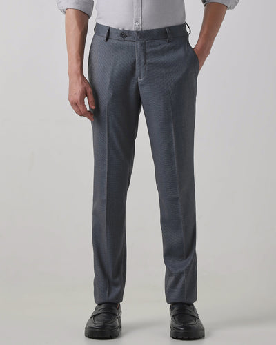 Grey Regular Fit Trouser