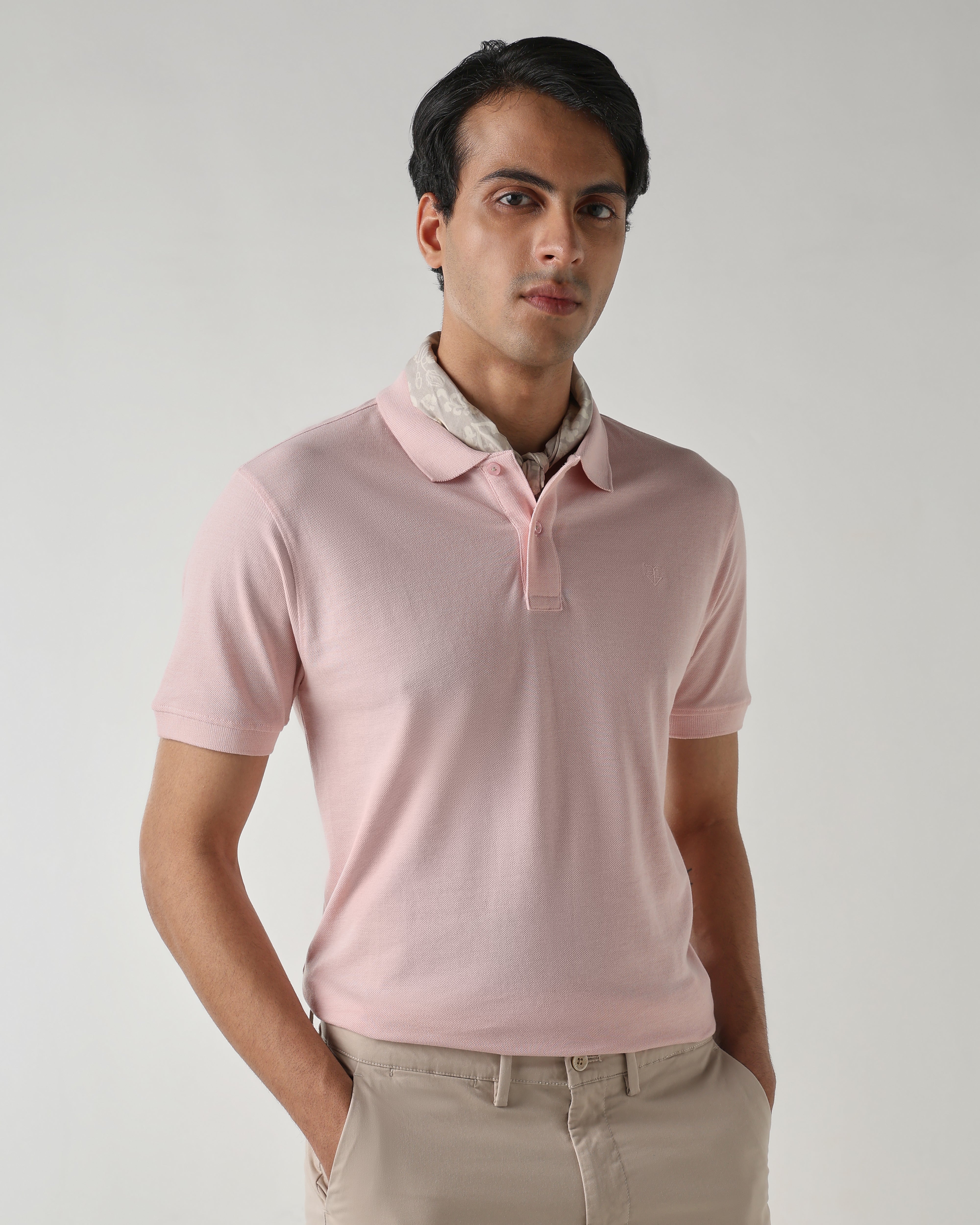 Men Regular Fit T Shirt Lotus Men Regular Fit T Shirt Lotus