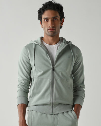 Round Neck Full sleeve Sweatshirts – Frosty Green
