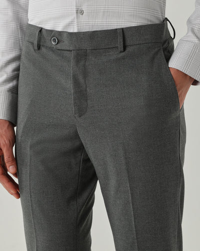 Men Tailor Fit Trousers Coal