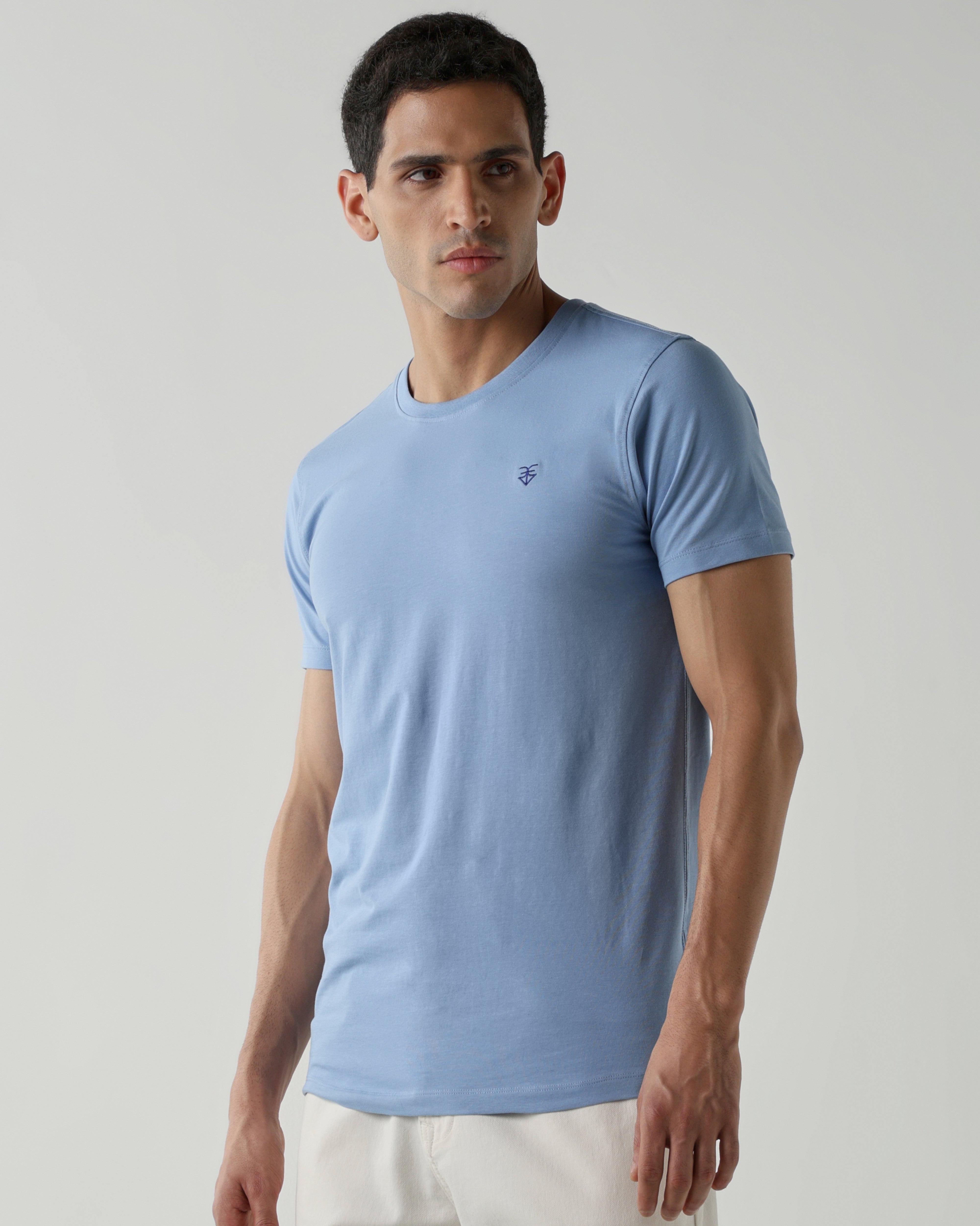 Topwear Single Jersey T-Shirts – Airforce