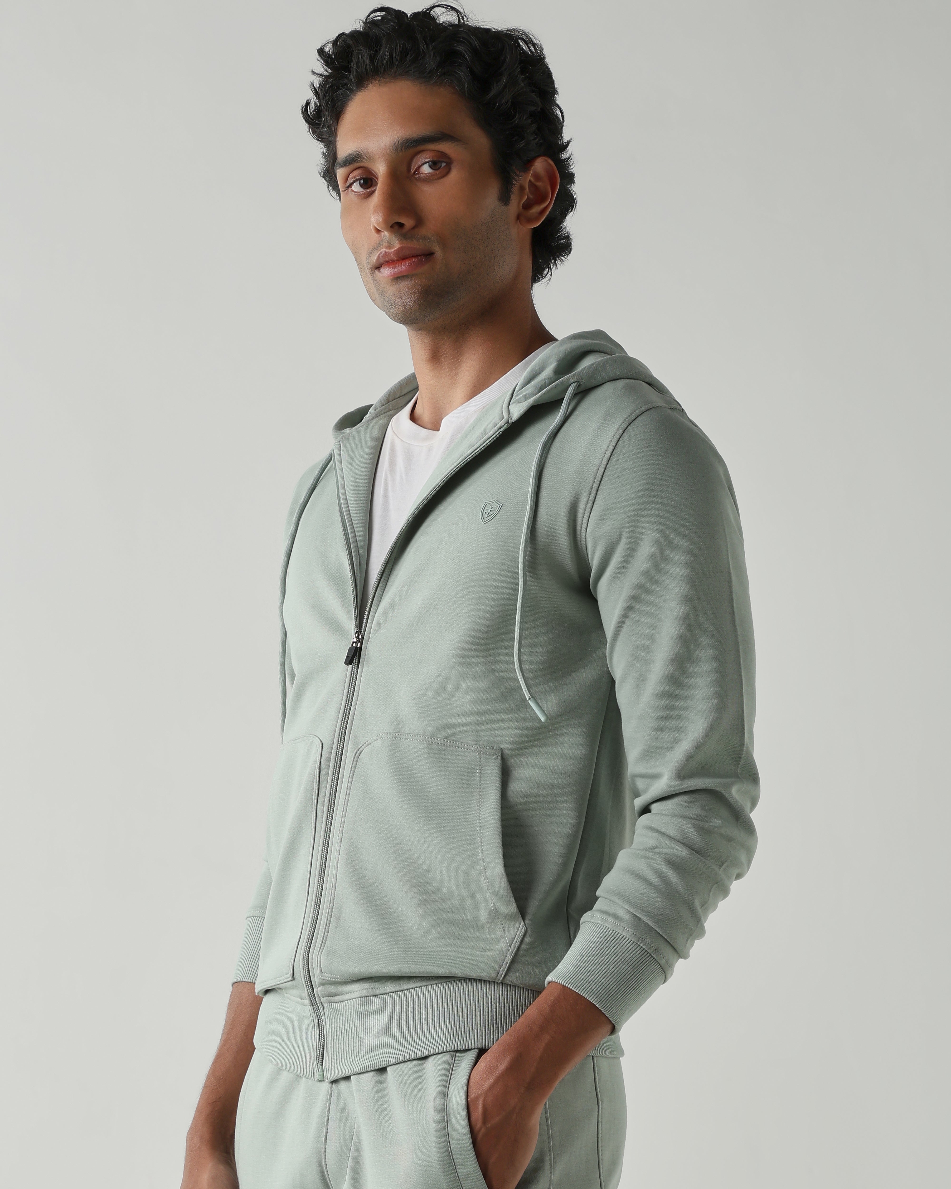 Round Neck Full sleeve Sweatshirts – Frosty Green