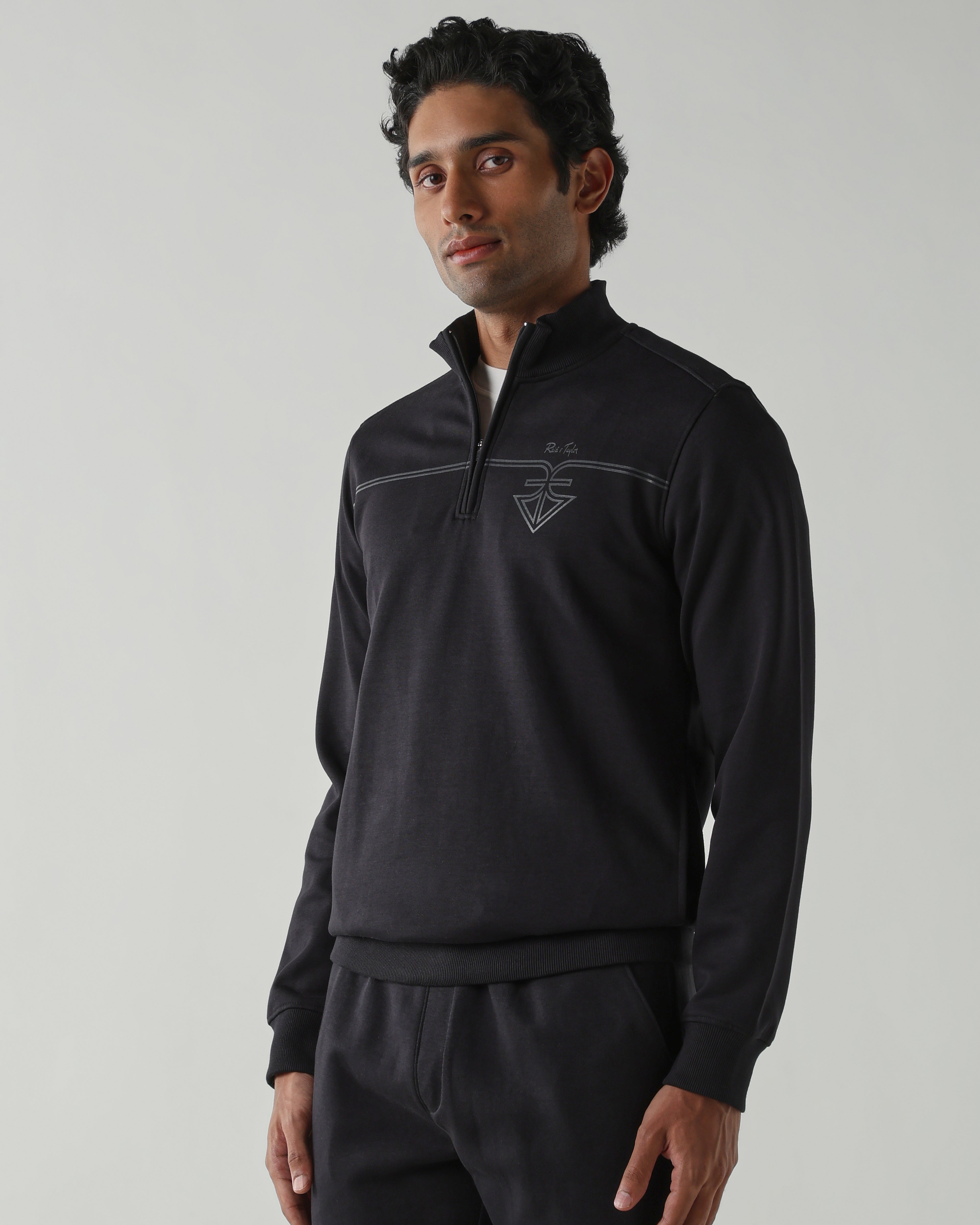 Round Neck Full sleeve Sweatshirts – Anthracite