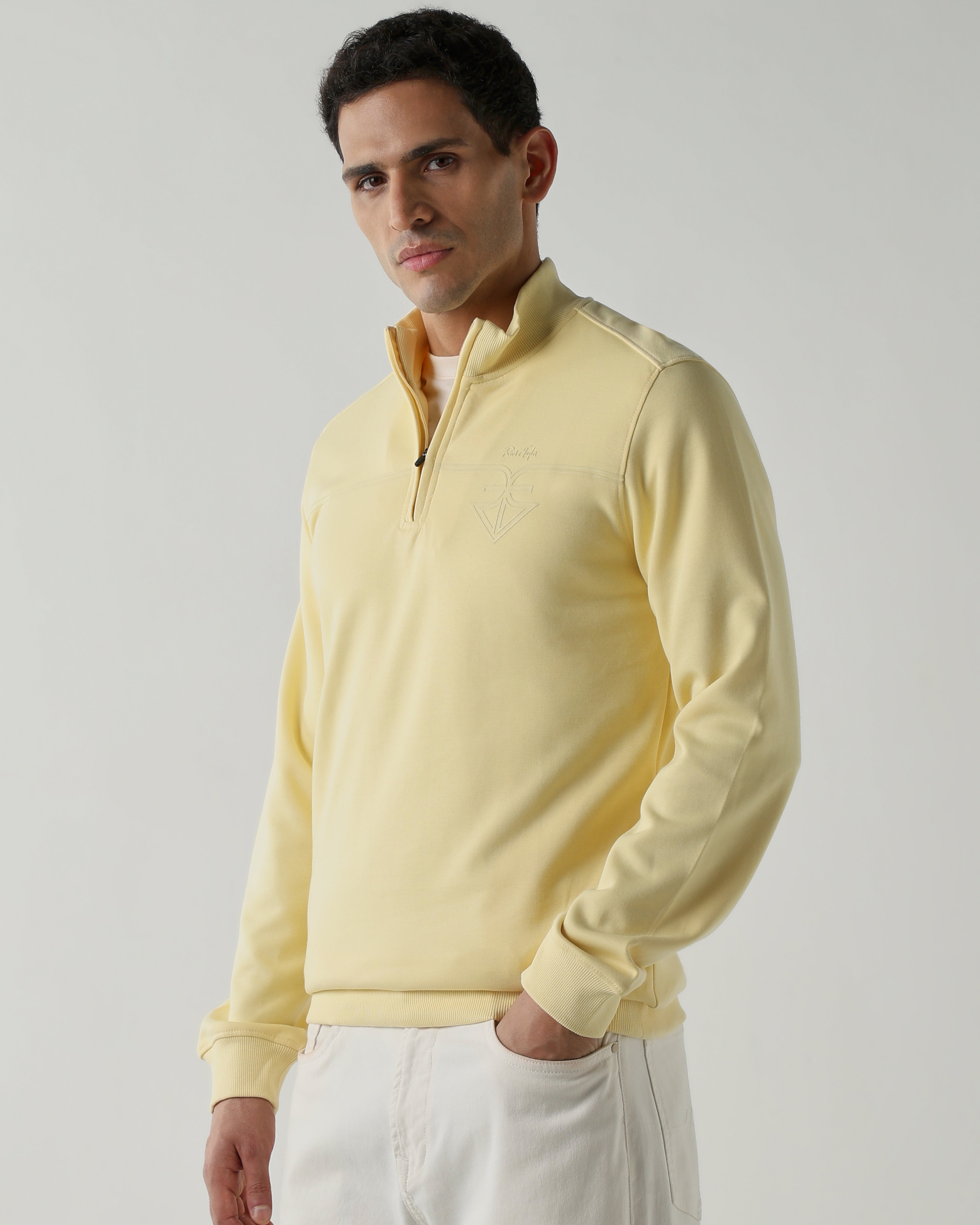 Round Neck Full sleeve Sweatshirts – French Vanilla