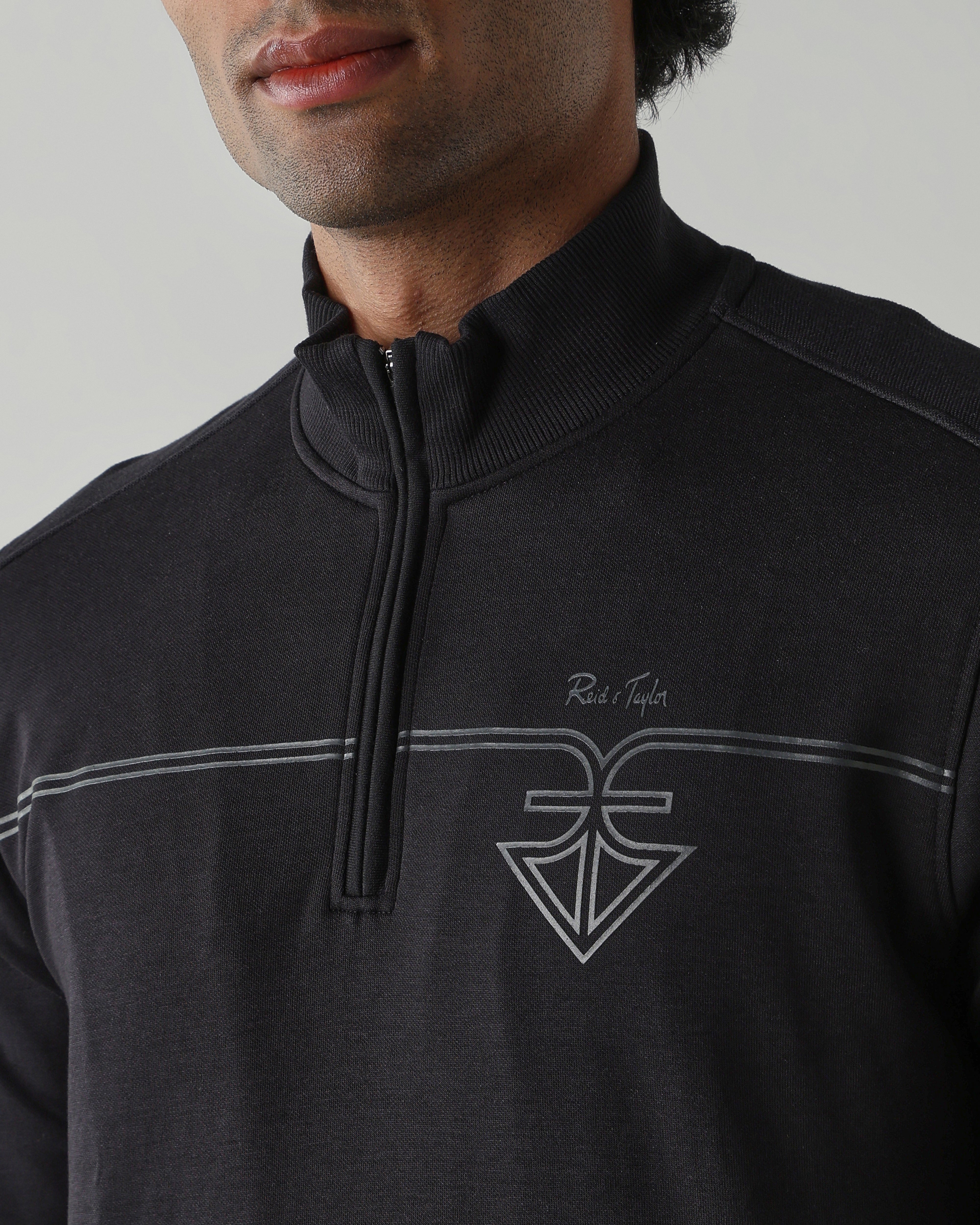 Round Neck Full sleeve Sweatshirts – Anthracite