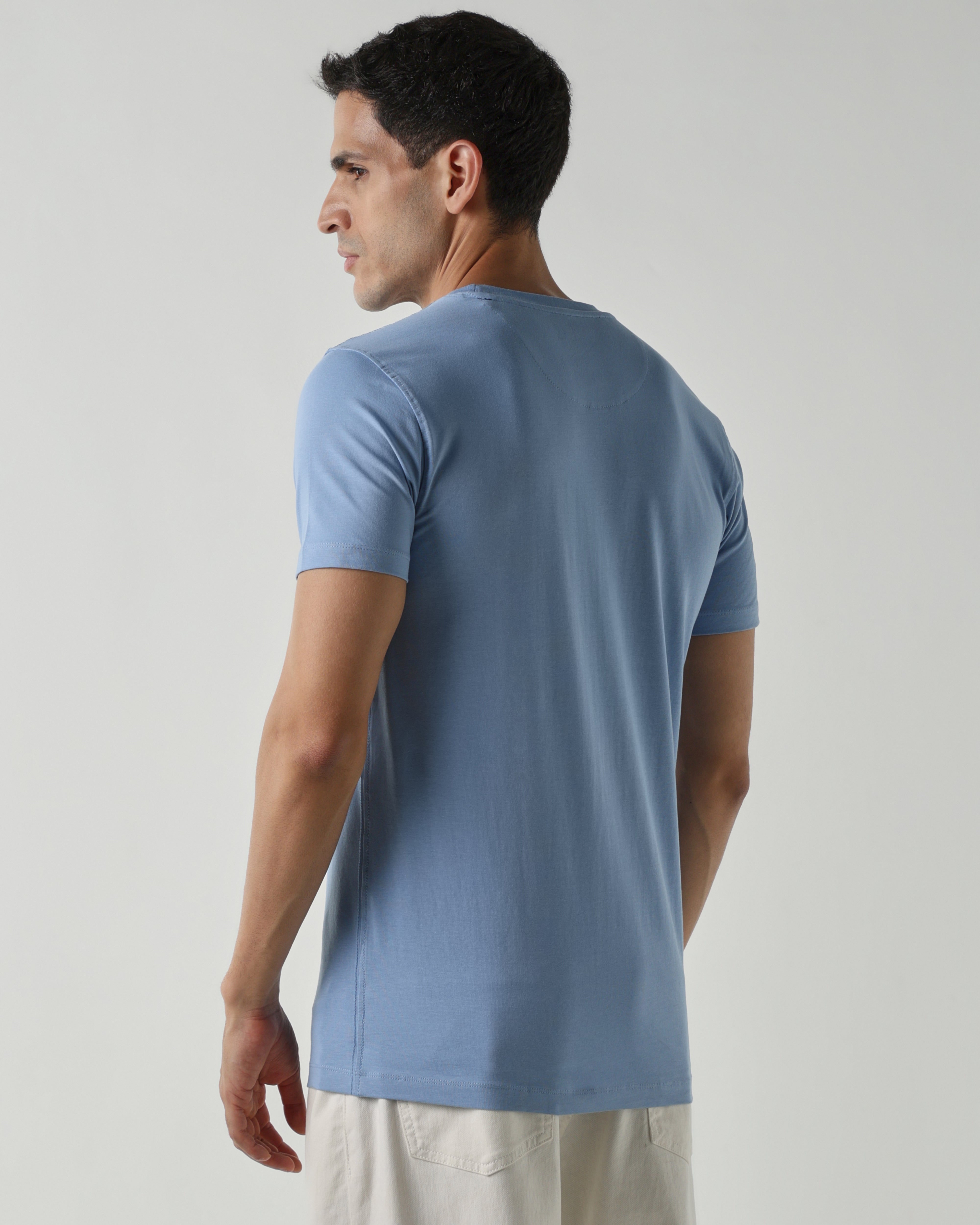 Topwear Single Jersey T-Shirts – Airforce