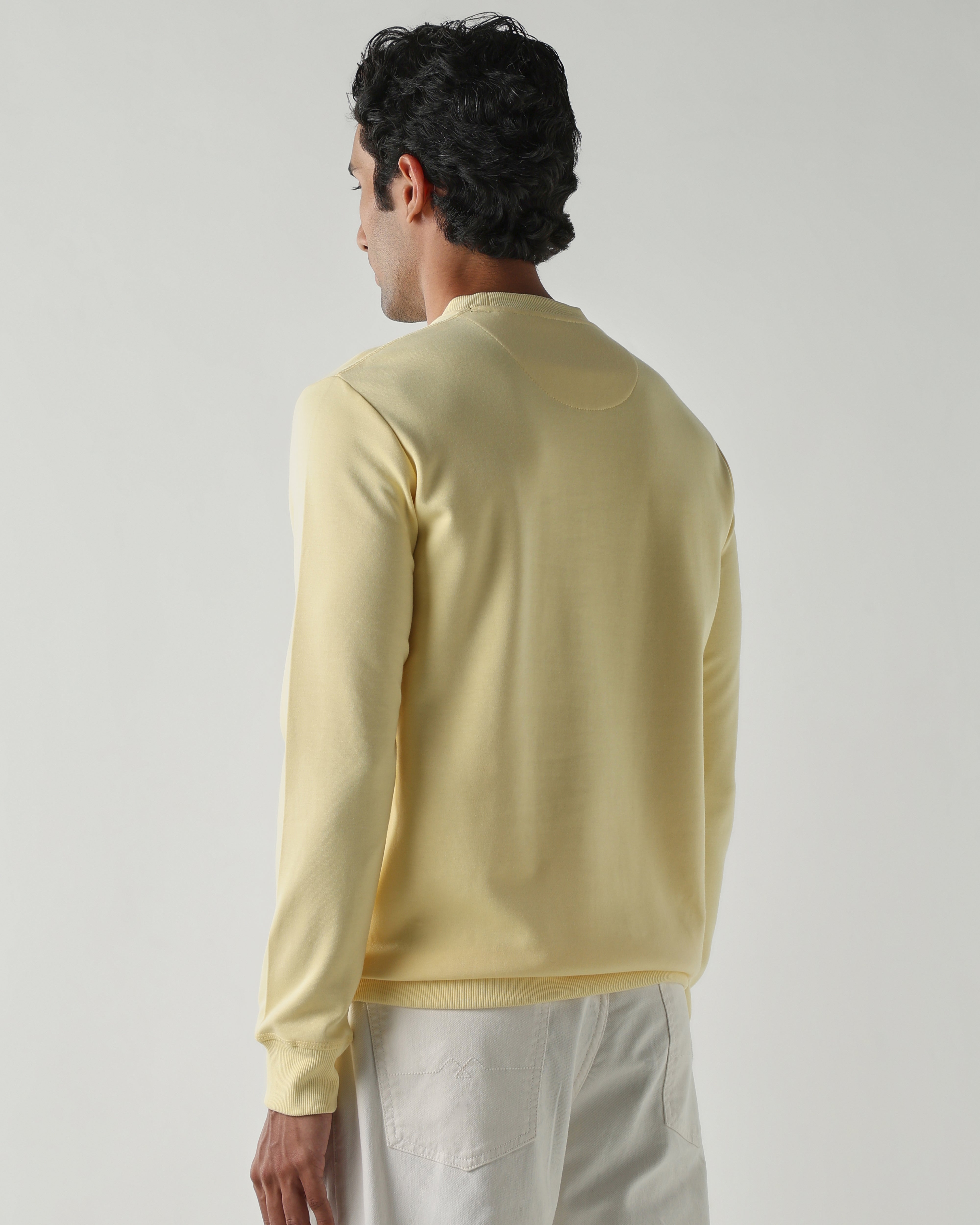 Round Neck Full sleeve Sweatshirts – French Vanilla