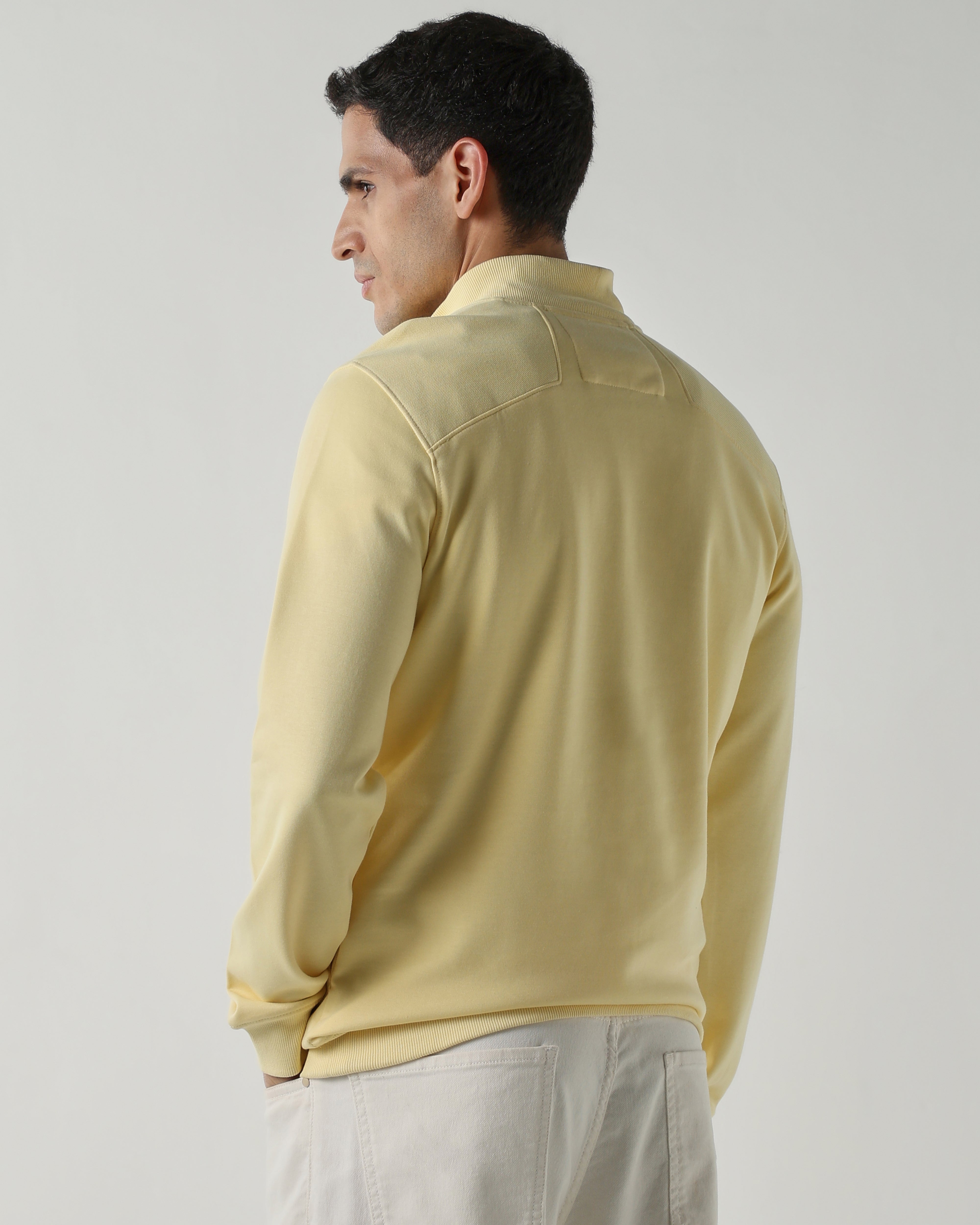 Round Neck Full sleeve Sweatshirts – French Vanilla