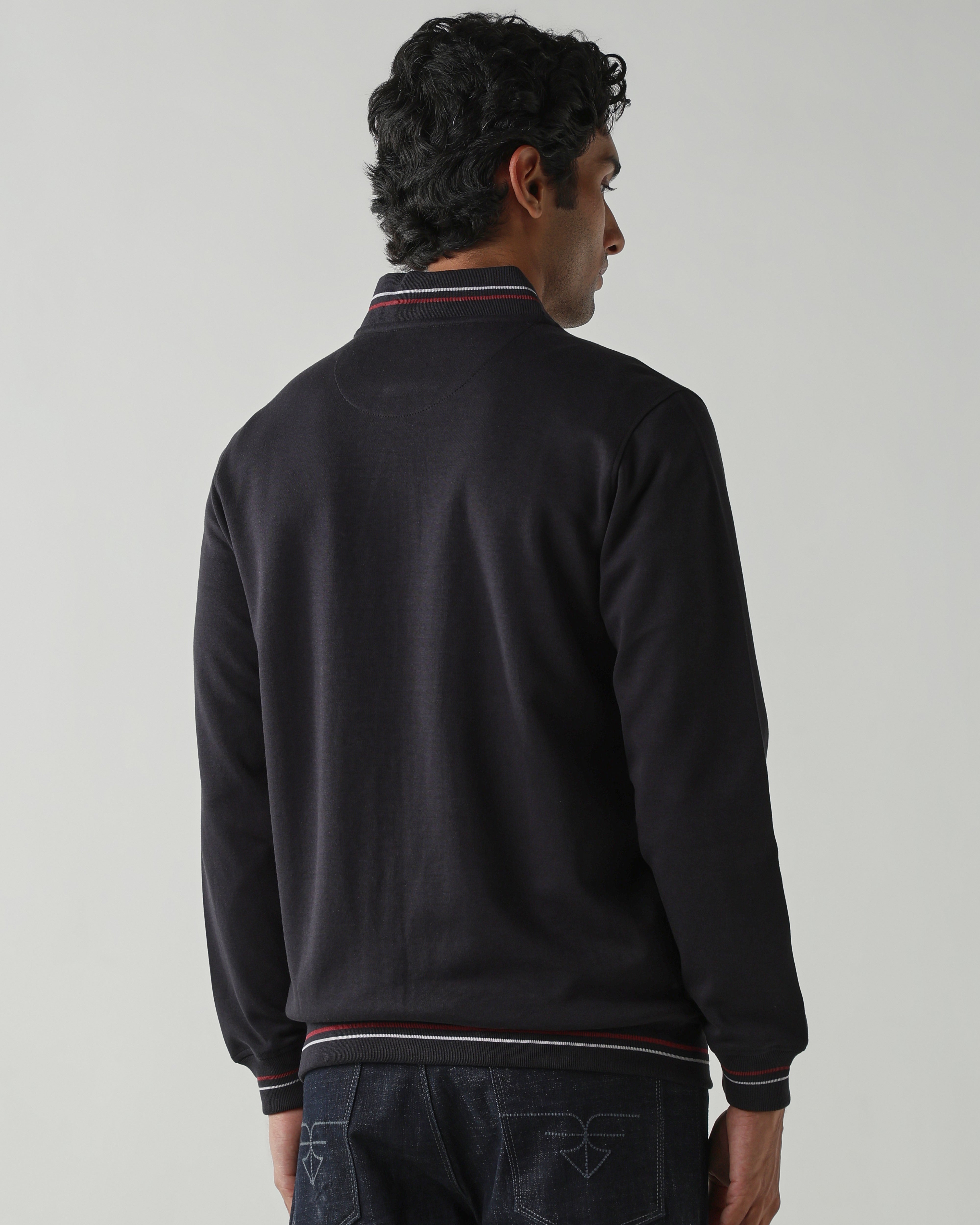 Round Neck Full sleeve Sweatshirts – Anthracite