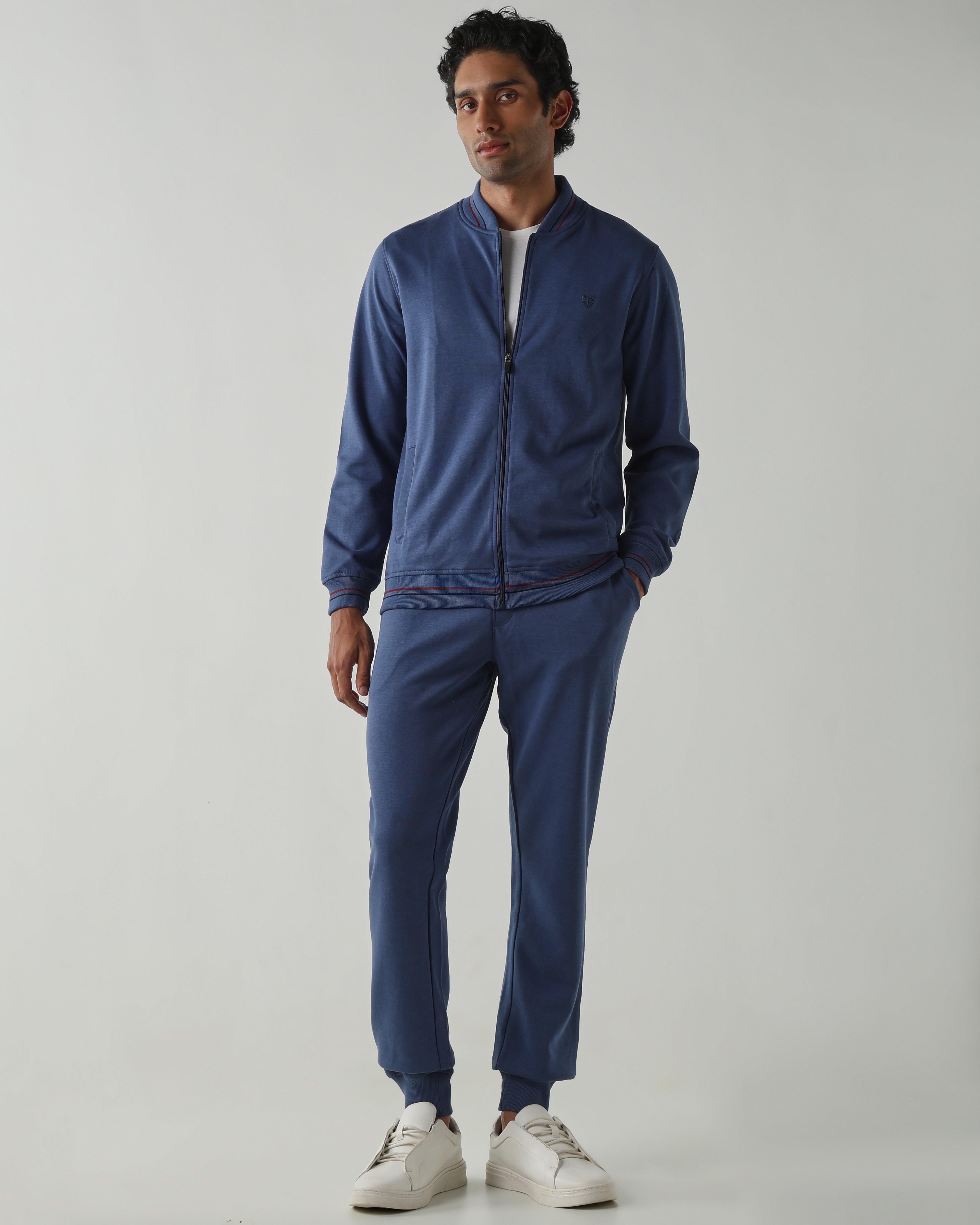 Round Neck Full sleeve Sweatshirts – Ensign Blue