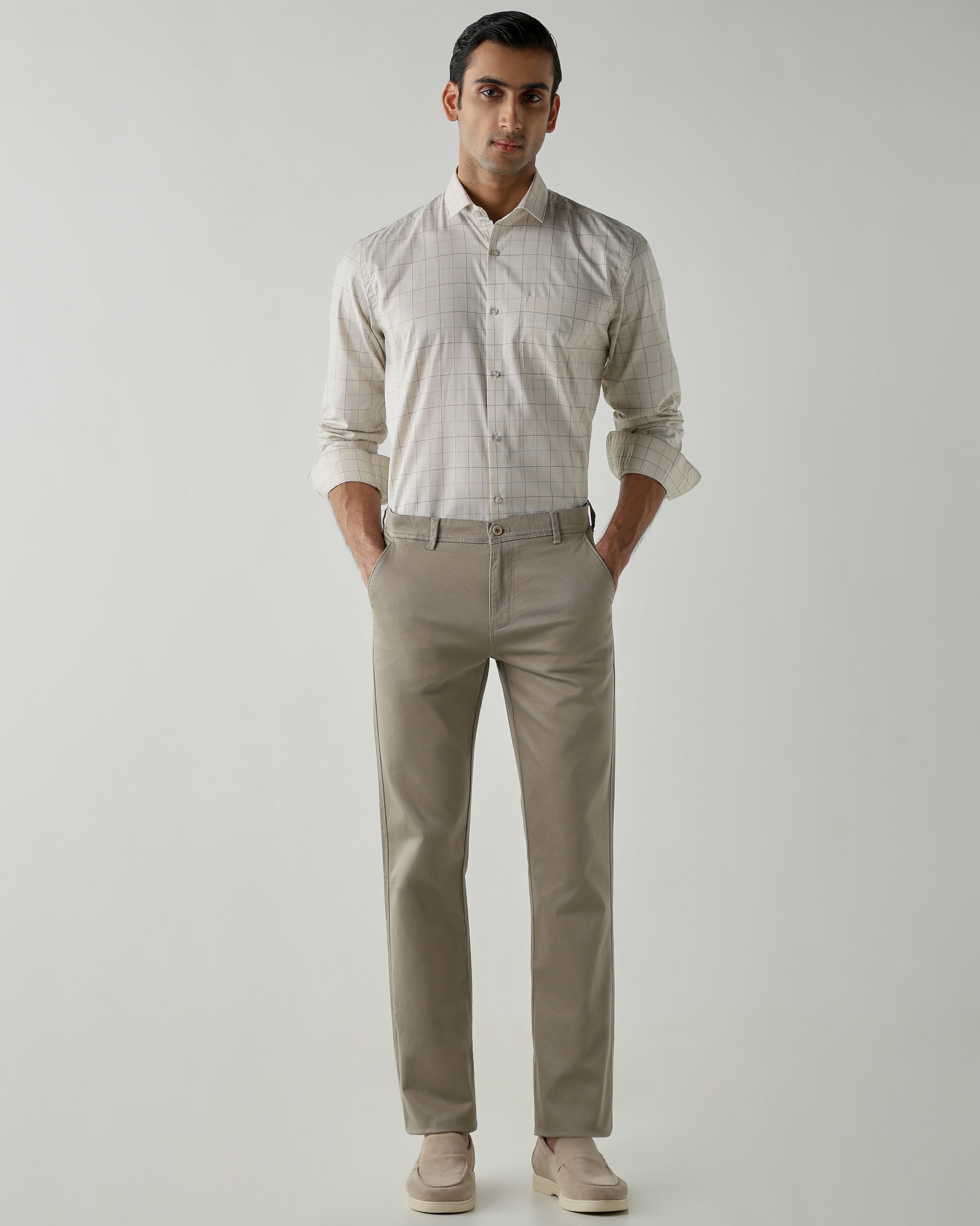 Fawn shirts crafted in 100% cotton,