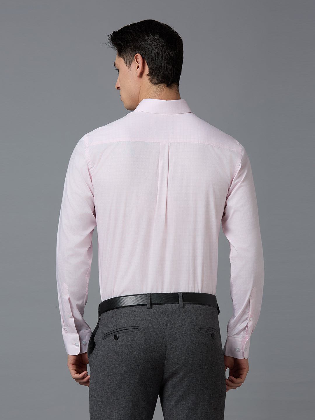 Pink Checks 100% Cotton Regular Fit Formal Essential Full Sleeve Shirt