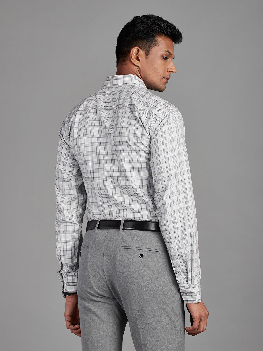 Black Menswear Topwear Shirts