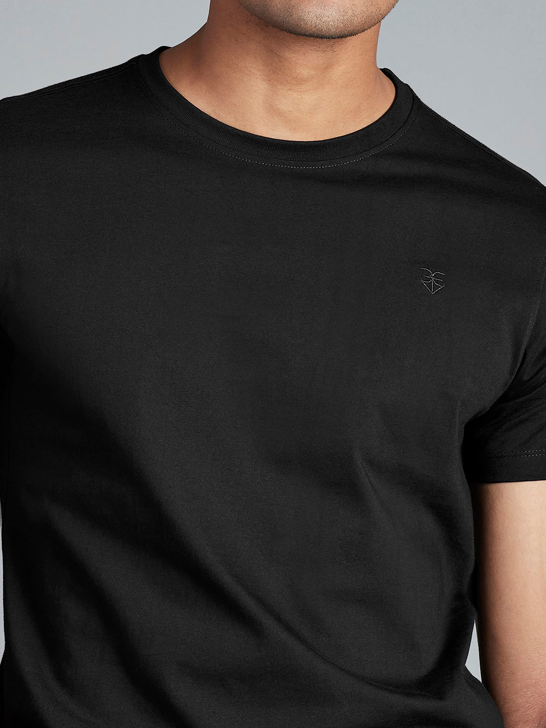 Black Menswear Topwear T Shirts