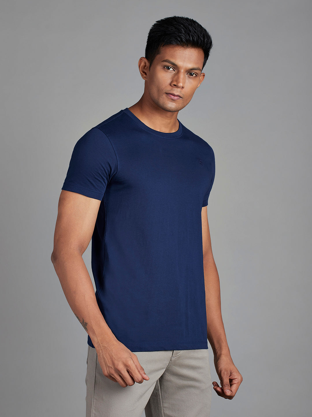 Navy Menswear Topwear T Shirts