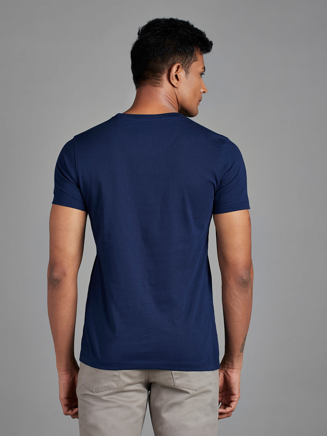 Navy Menswear Topwear T Shirts