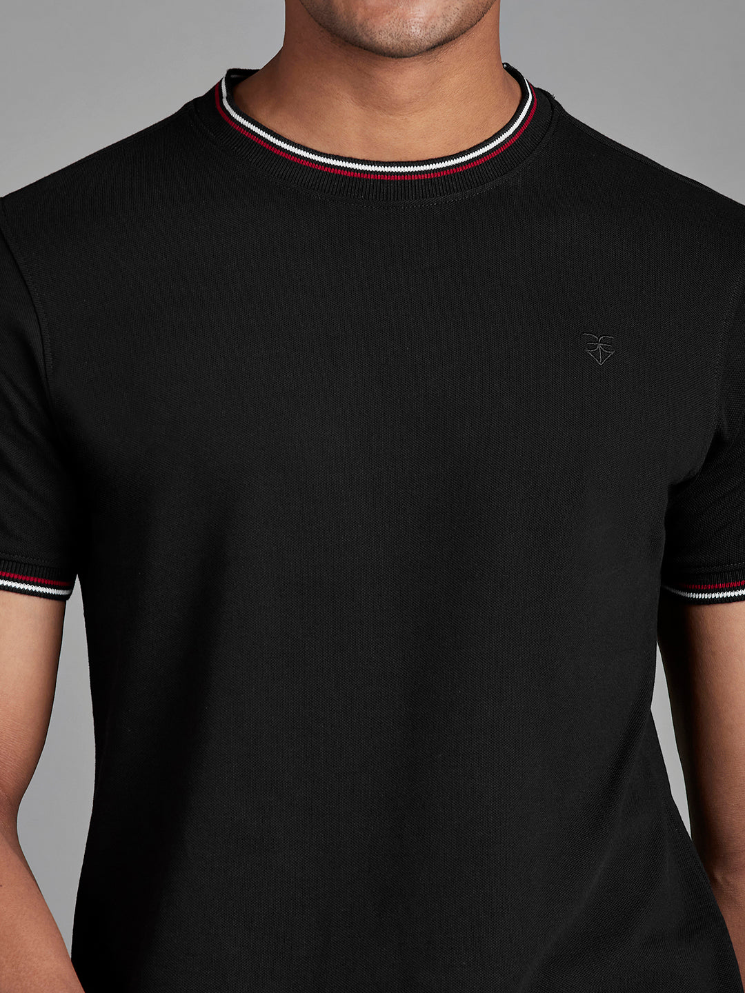 Black Menswear Topwear T Shirts