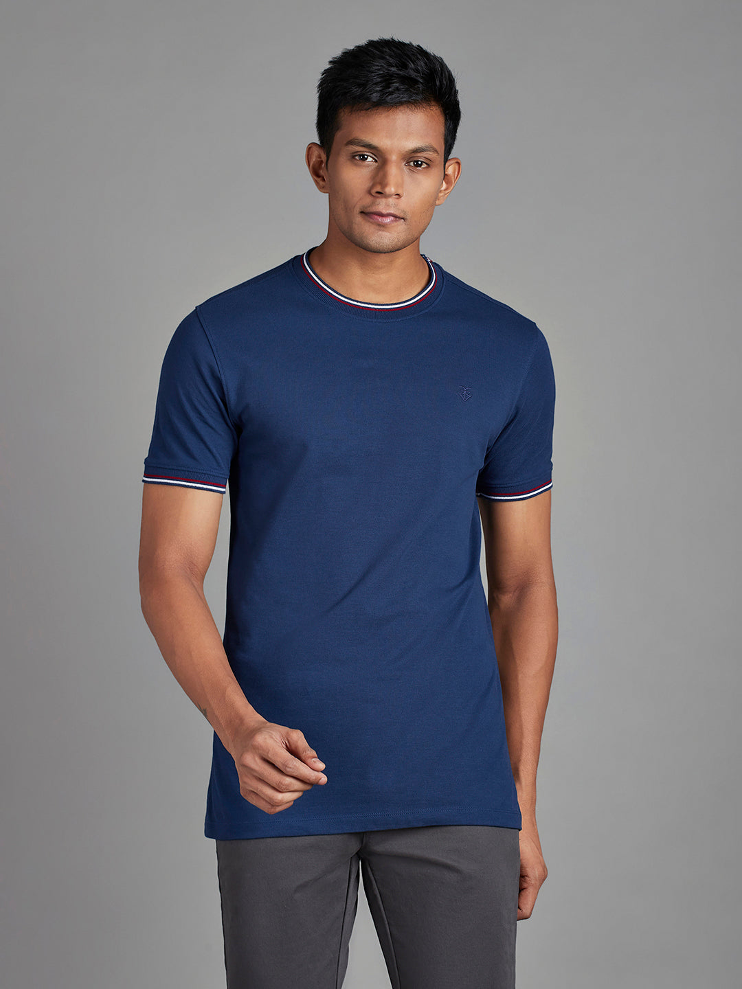 Diesel Blue Menswear Topwear T Shirts