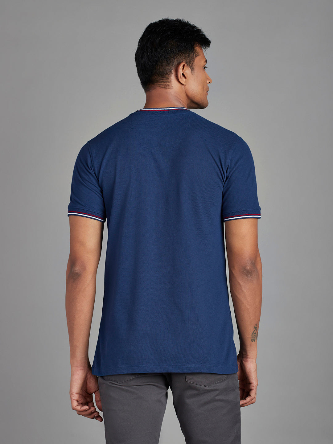 Diesel Blue Menswear Topwear T Shirts