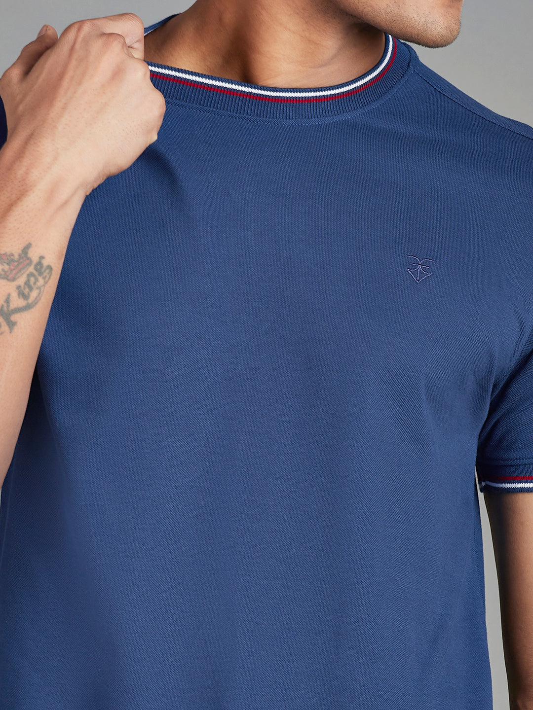 Diesel Blue Menswear Topwear T Shirts