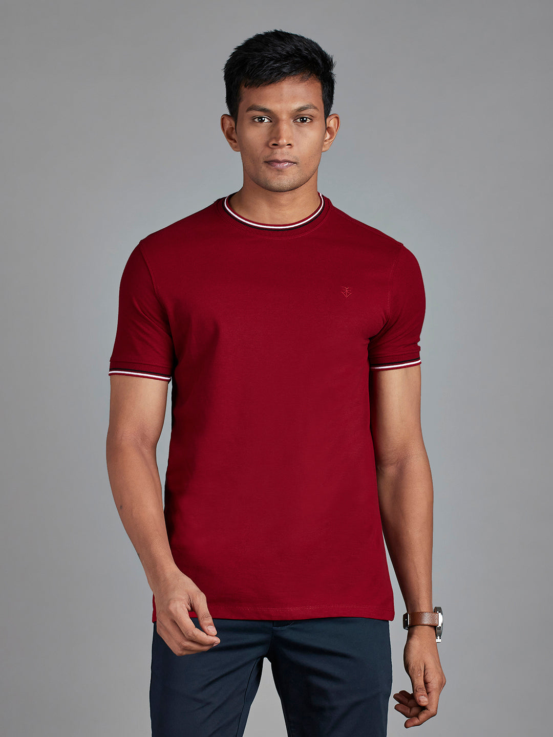 Maroon Menswear Topwear T Shirts