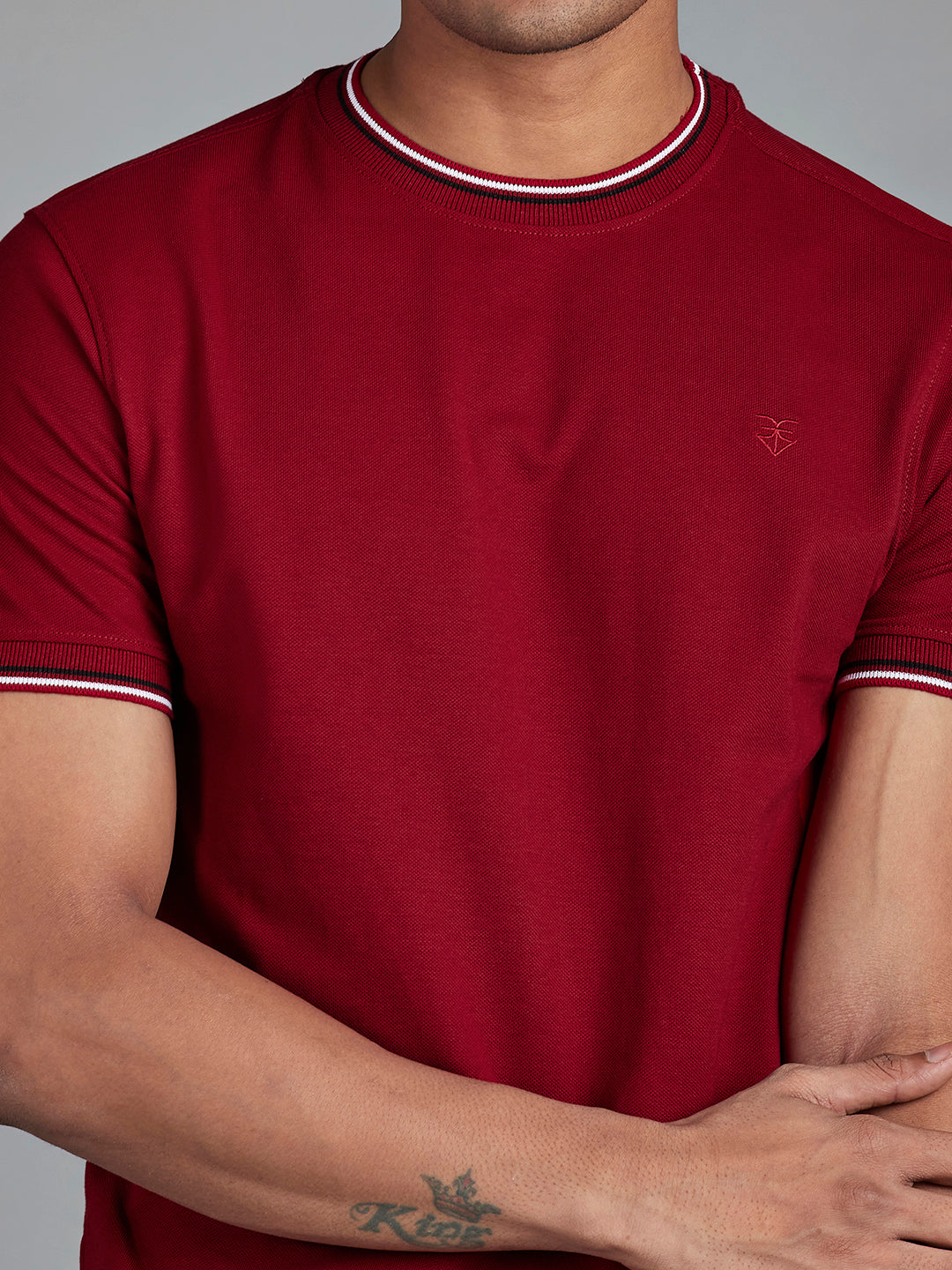 Maroon Menswear Topwear T Shirts
