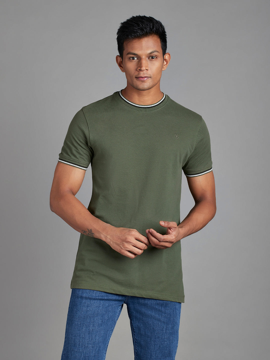 Olive Menswear Topwear T Shirts