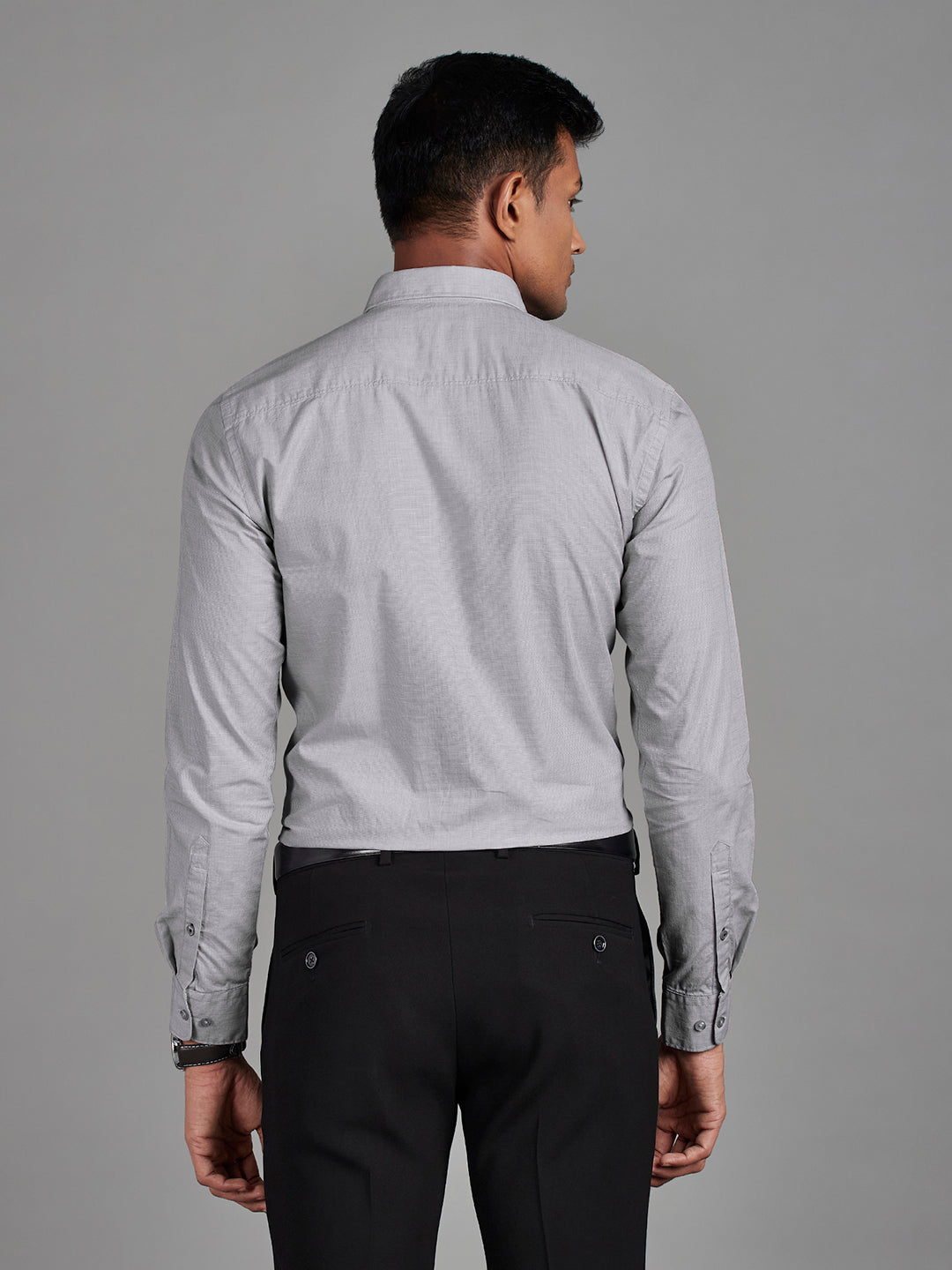 Grey Menswear Topwear Shirts