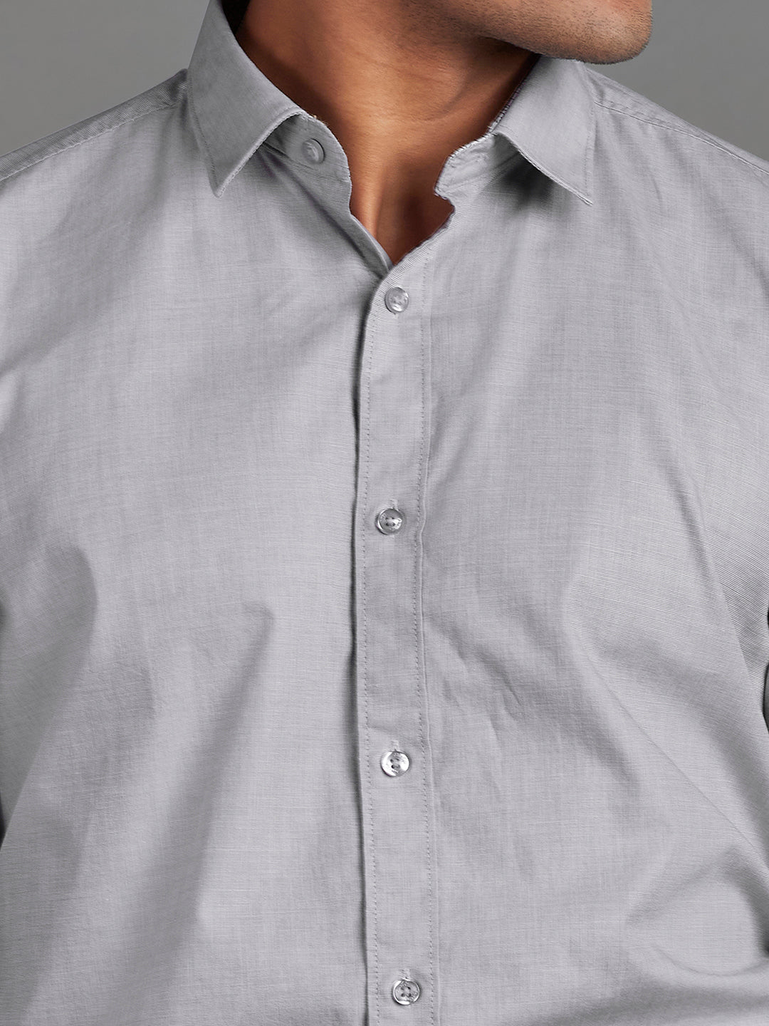 Grey Menswear Topwear Shirts