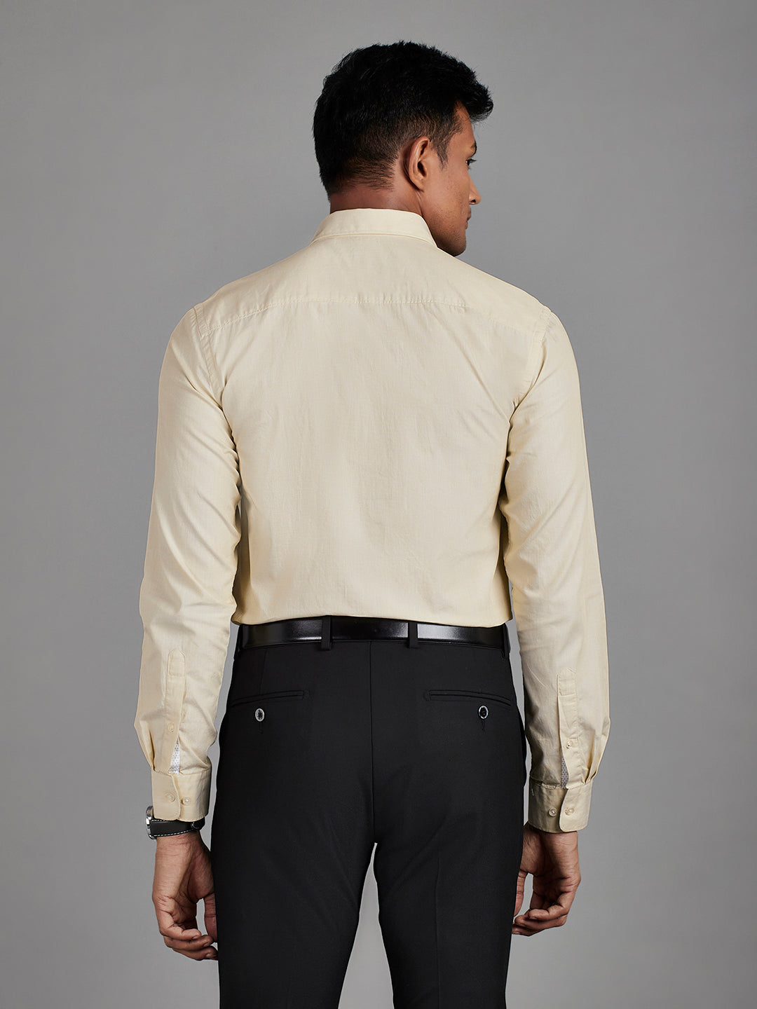 Beige Menswear Topwear Shirts