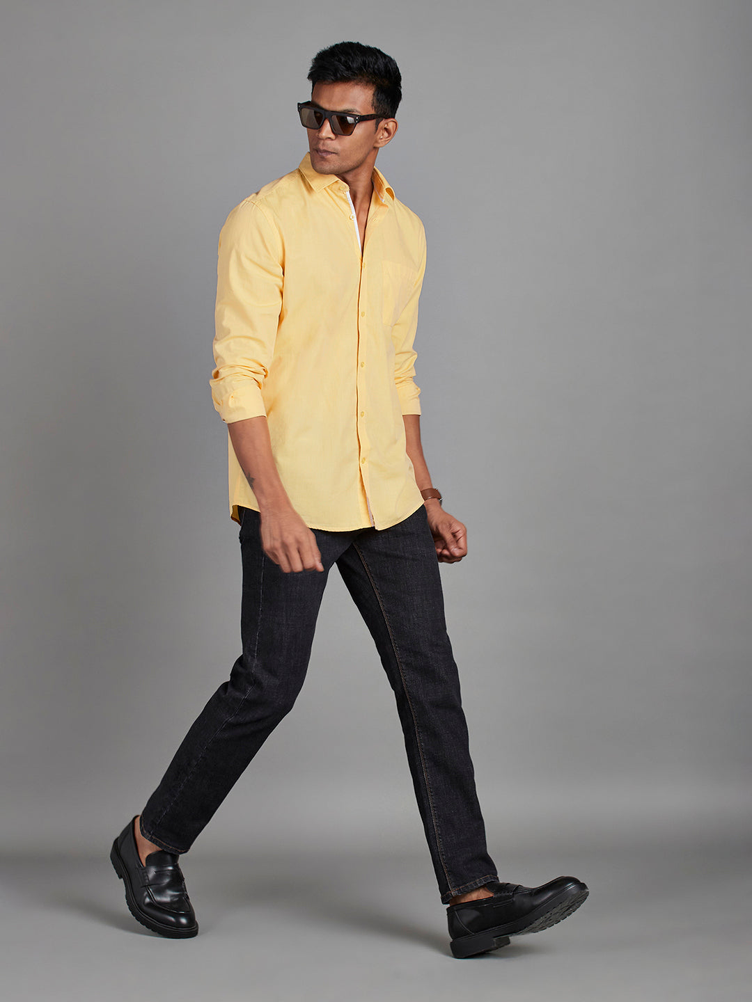 Mustard Menswear Topwear Shirts