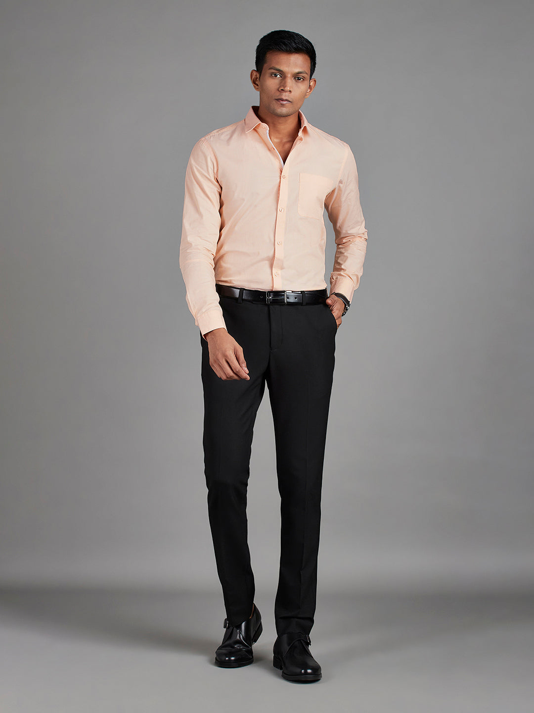 Peach Menswear Topwear Shirts