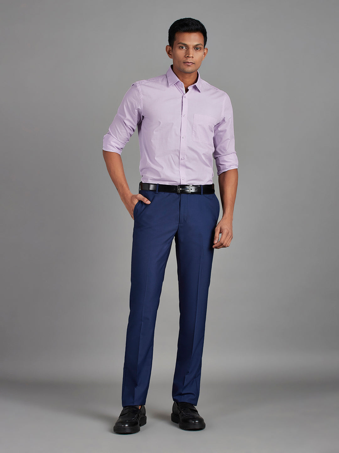 Purple Menswear Topwear Shirts