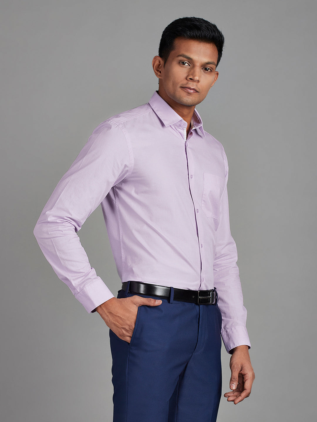 Purple Menswear Topwear Shirts