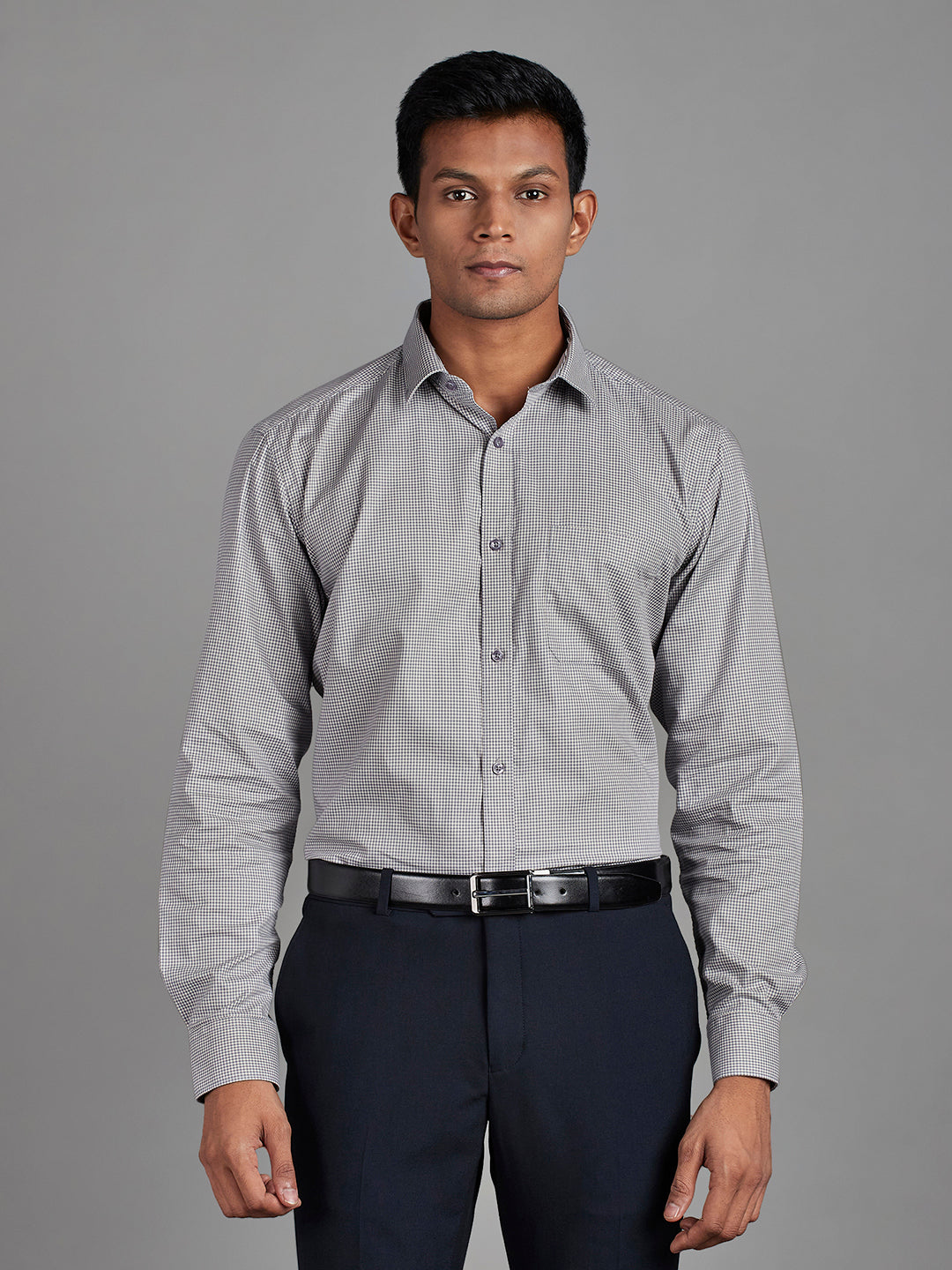 White/Brown Menswear Topwear Shirts