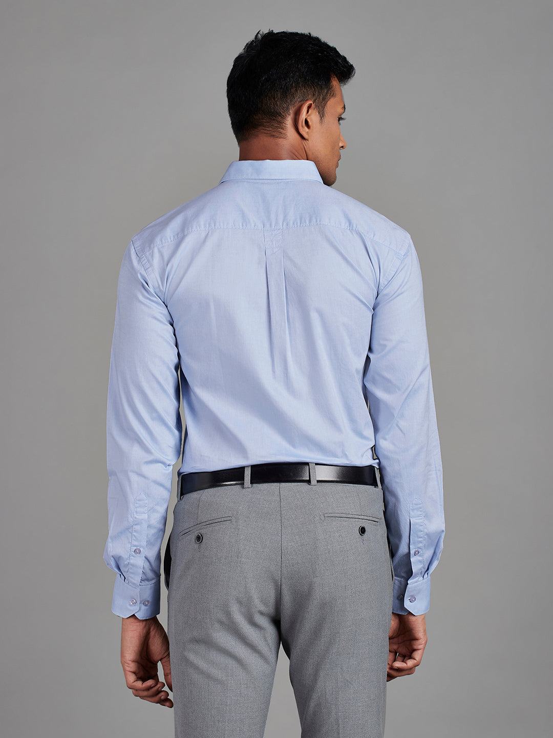 Sky Blue Menswear Topwear Shirts