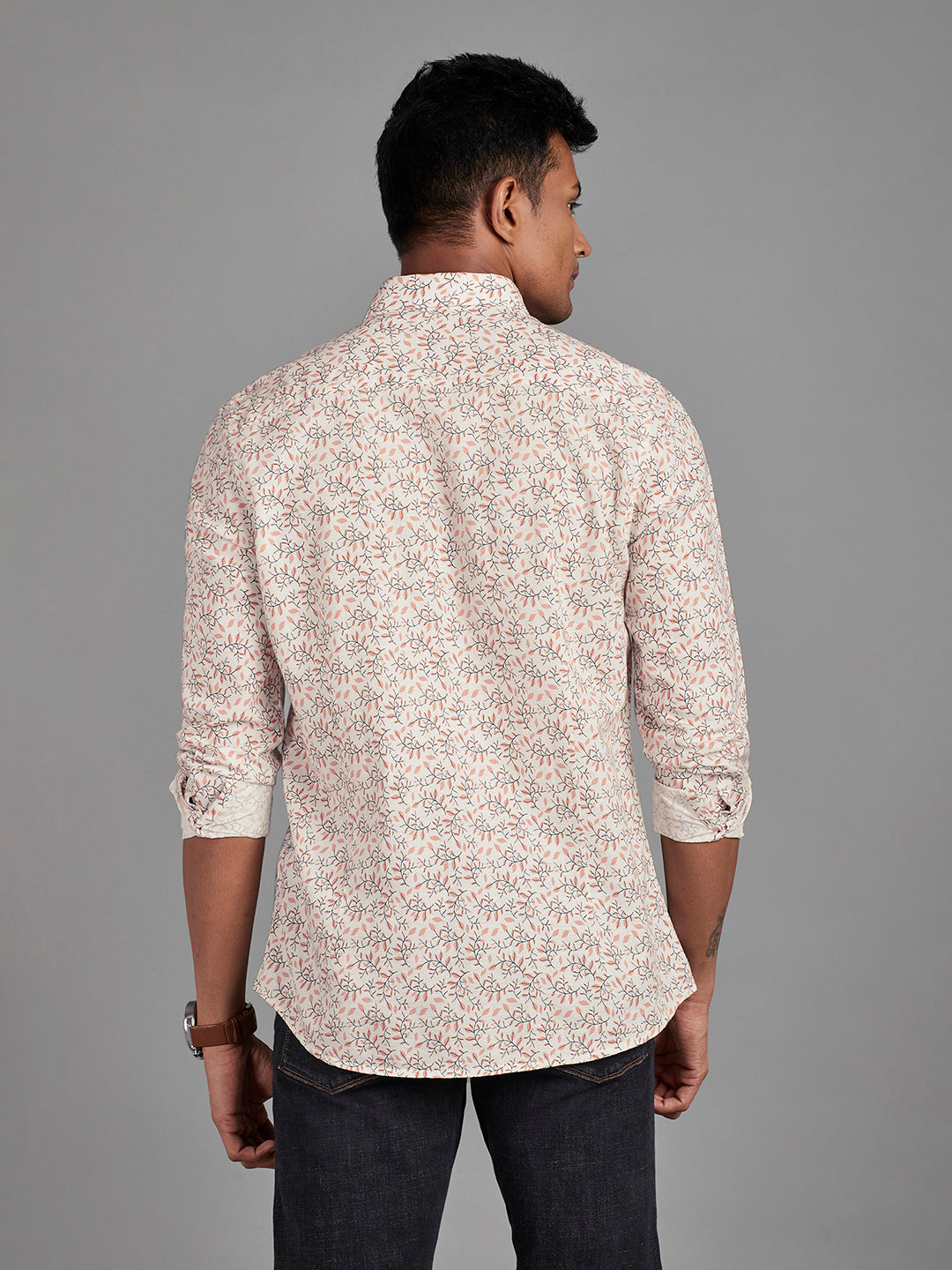 Peach Menswear Topwear Shirts