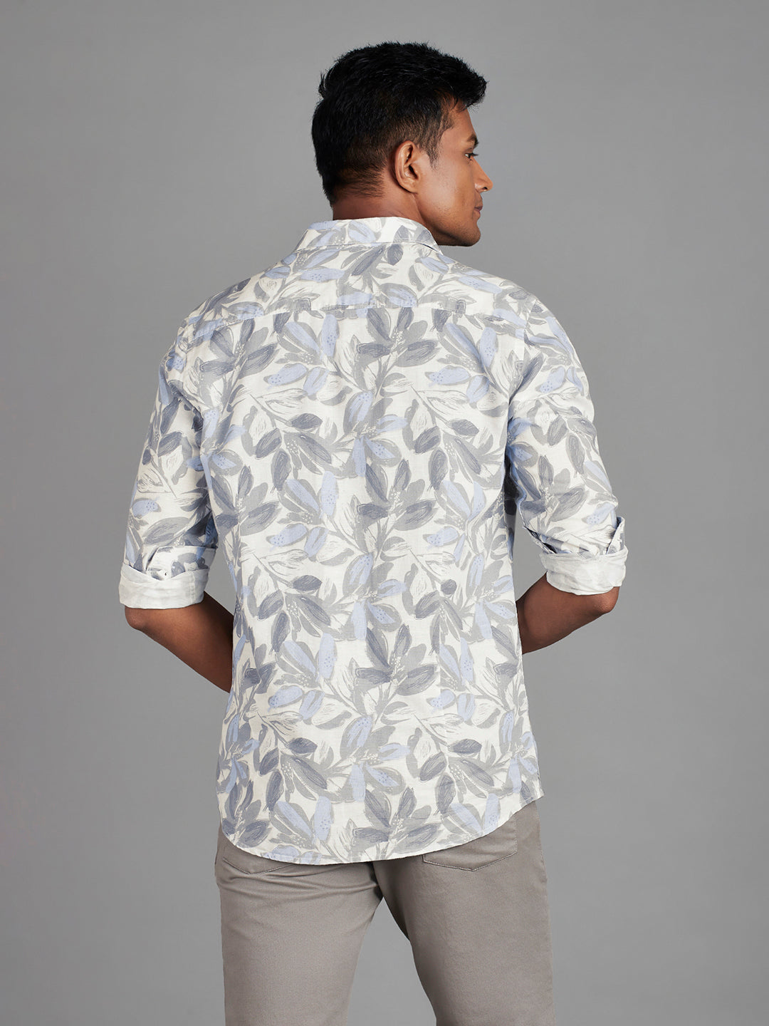 Blue Menswear Topwear Shirts