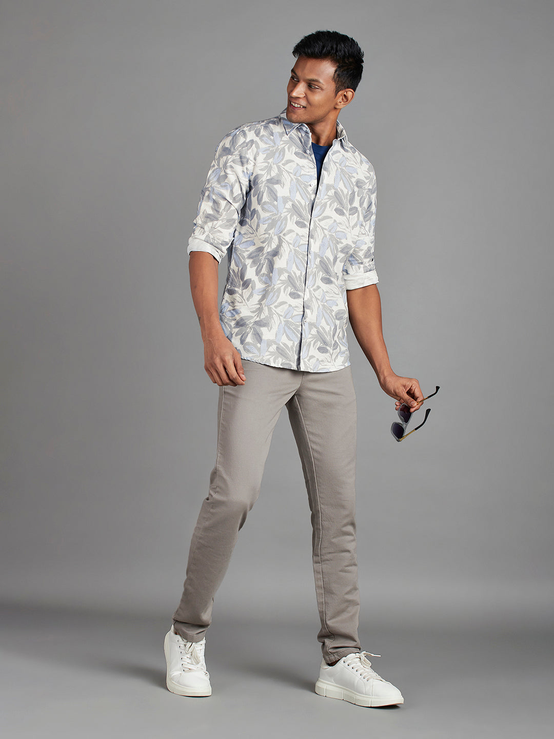 Blue Menswear Topwear Shirts