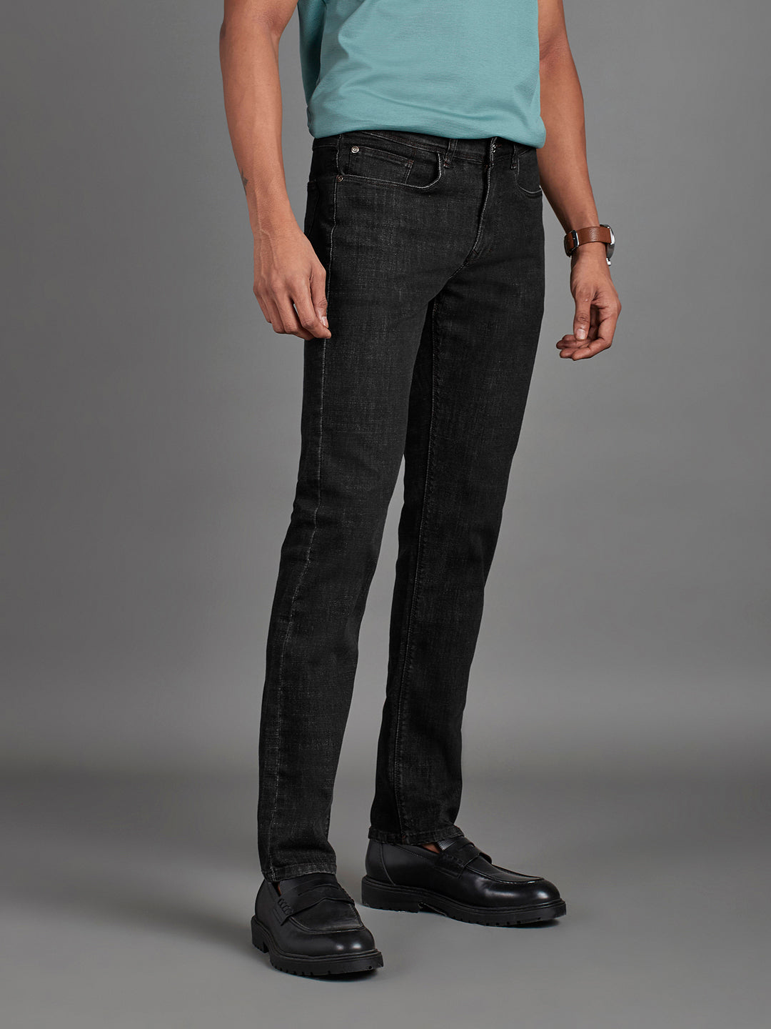 Black Menswear Jeans