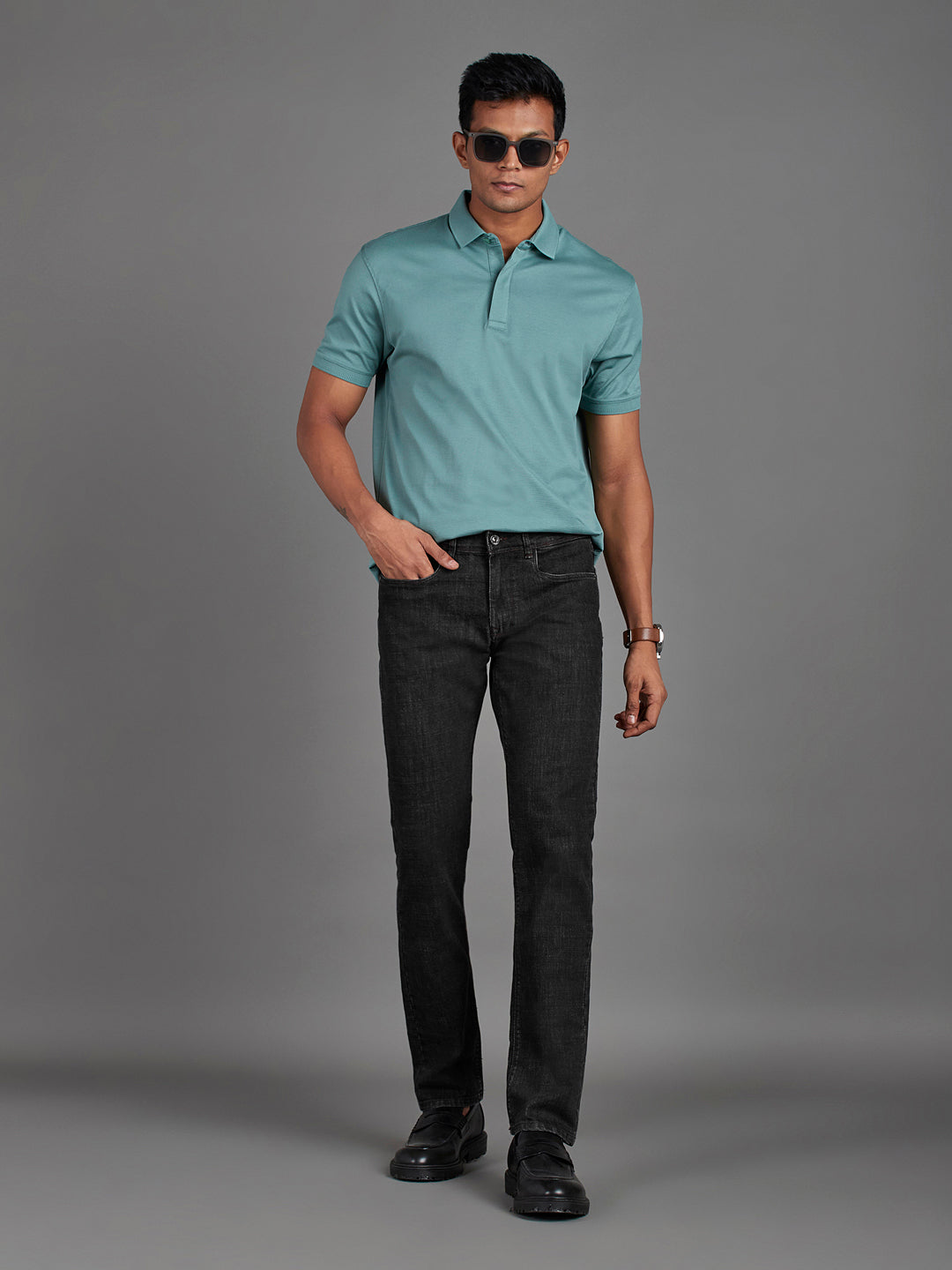 Black Menswear Jeans