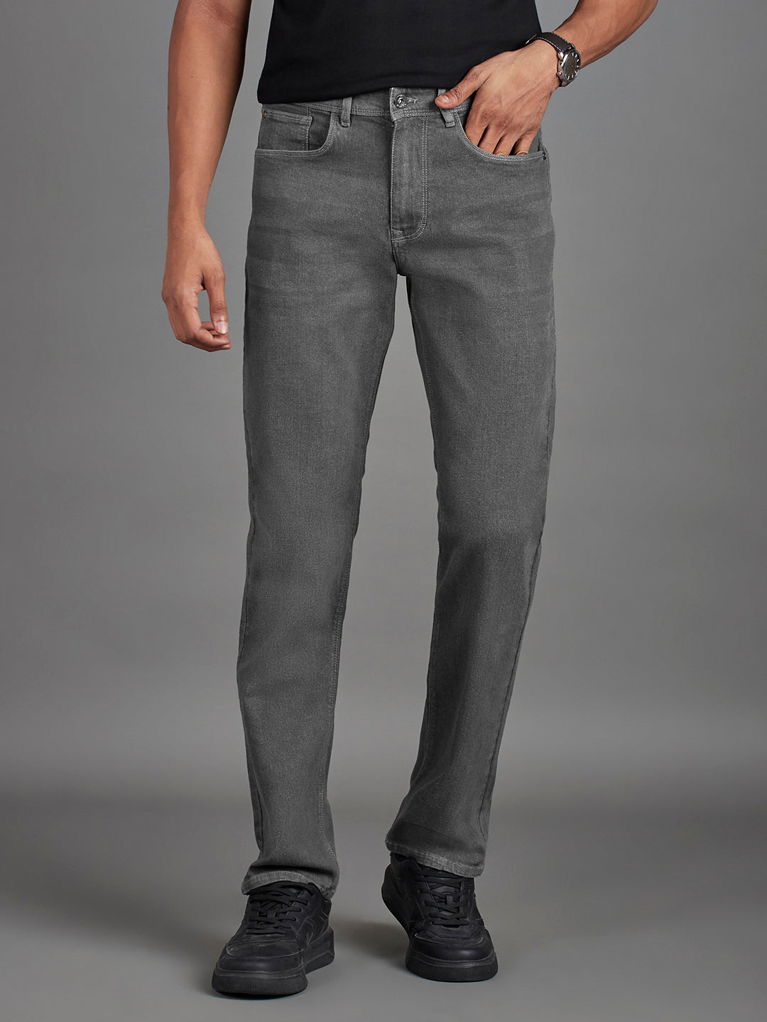 Grey Menswear Bottomwear Jeans