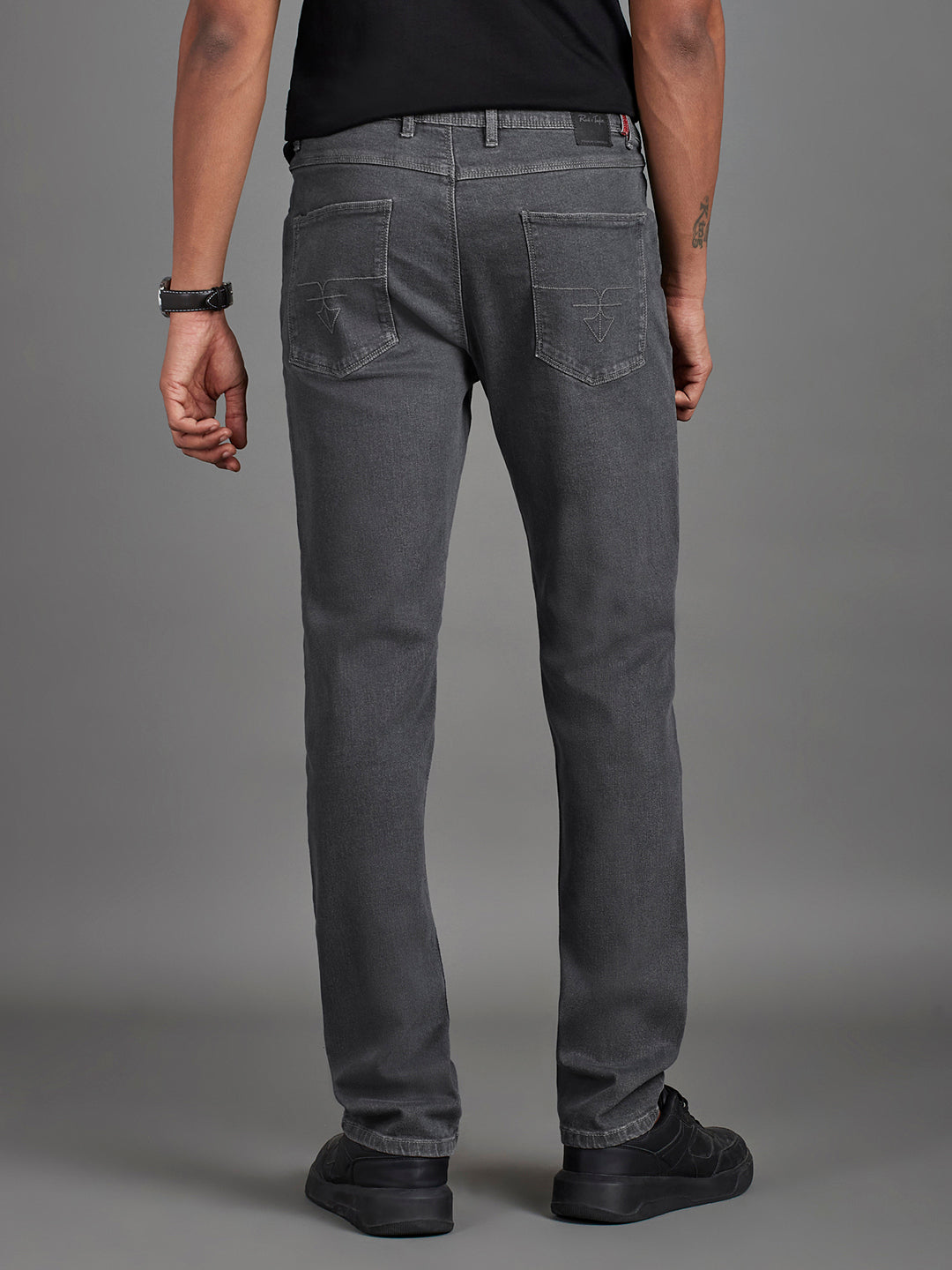 Dark Grey Menswear Jeans