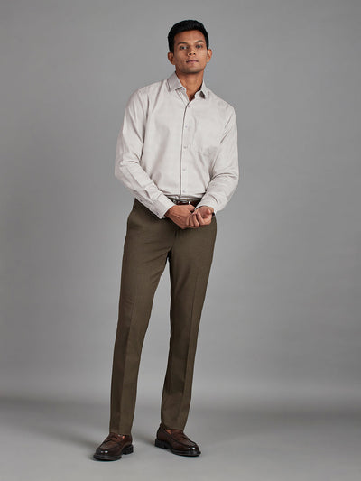 Khaki Menswear Bottomwear Trousers
