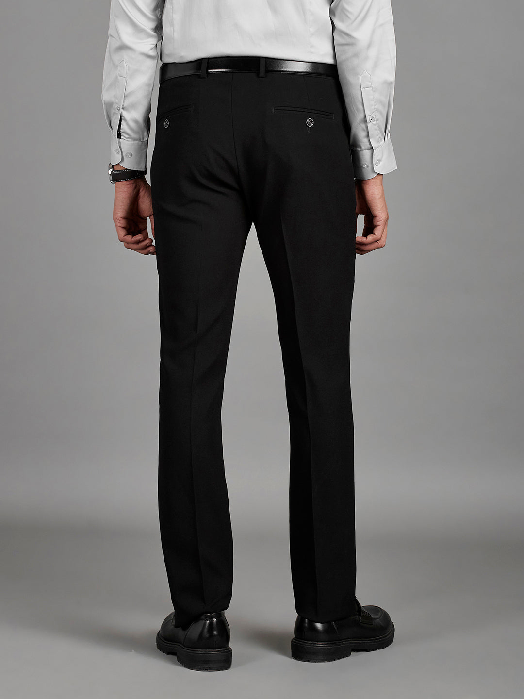 Grey Menswear Bottomwear Trousers