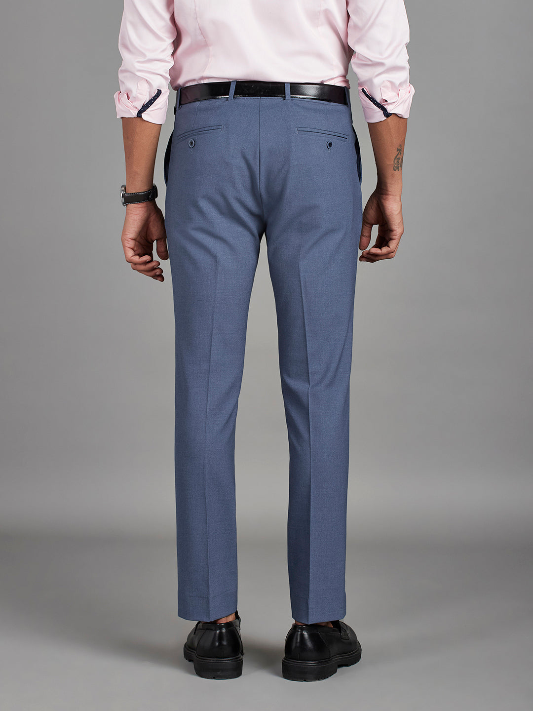 Royal Blue Menswear Bottomwear Trousers