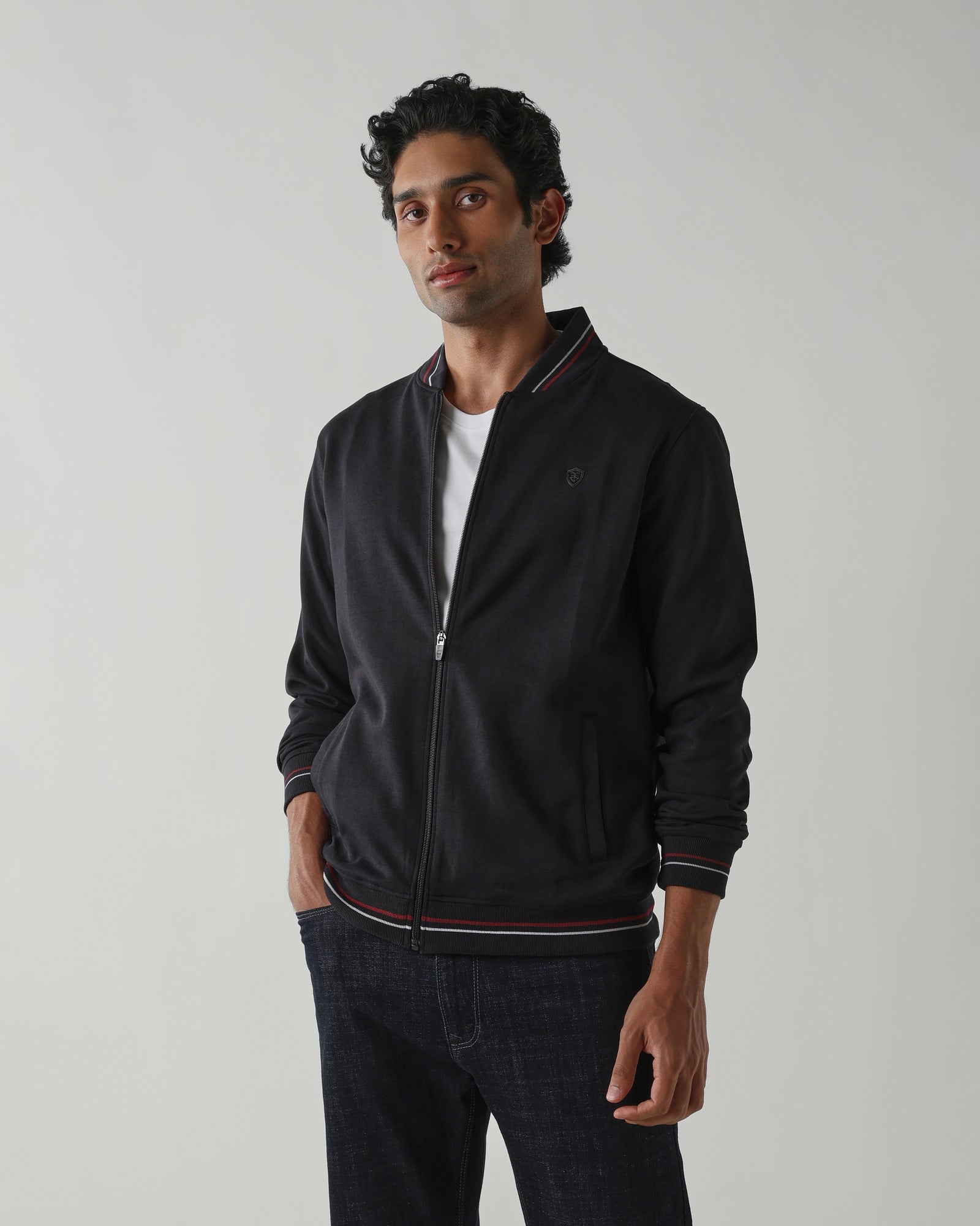 Round Neck Full sleeve  Sweatshirts – Anthracite