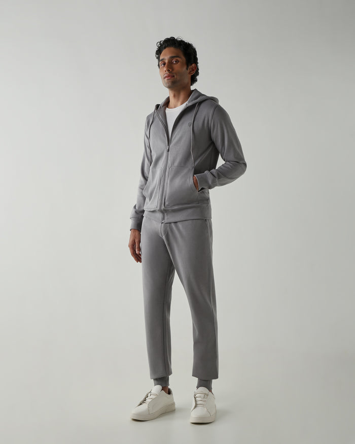 Rib at Waist and bottom Flat Front  Joggers – Night Owl