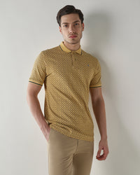 Men Regular Fit T-Shirt New Wheat